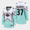 women jets connor hellebuyck white 2023 nhl all star western conference breakaway player jersey