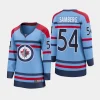 women jets dylan samberg light blue 2023 24 rcaf centennial premier breakaway player jersey