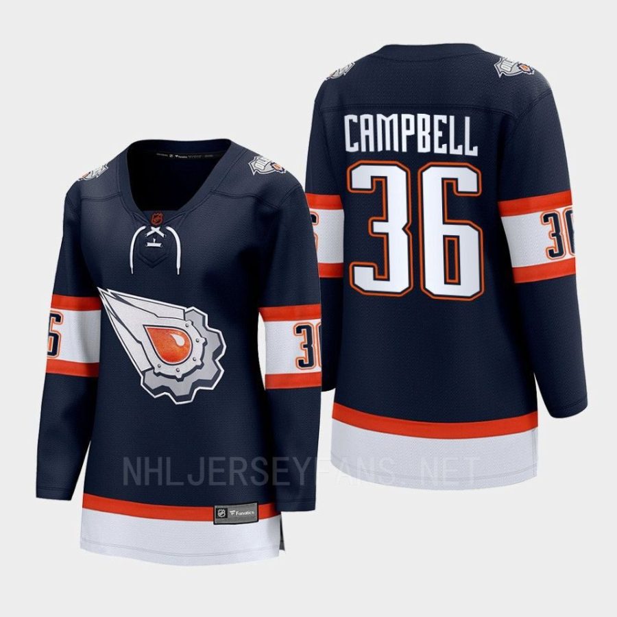 women oilers jack campbell navy 2022 special edition 2.0 breakaway player retro jersey