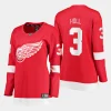 women red wings justin holl red home breakaway player jersey