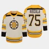 youth bruins alec regula cream 2023 24 100th anniversary premier player jersey