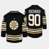 youth bruins anthony richard black 2023 24 100th anniversary premier player jersey