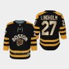 youth bruins hampus lindholm black 2023 winter classic premier jersey