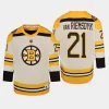 youth bruins james van riemsdyk cream 2023 24 100th anniversary premier player jersey