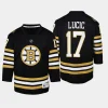 youth bruins milan lucic black 2023 24 100th anniversary premier player jersey