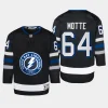 youth lightning tyler motte black 2023 24 alternate premier player jersey