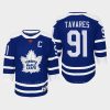 youth maple leafs john tavares blue 2022 special edition 2.0 replica retro jersey