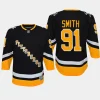 youth penguins reilly smith black alternate premier breakaway jersey