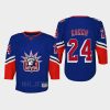 youth rangers kaapo kakko blue 2022 special edition 2.0 replica retro jersey