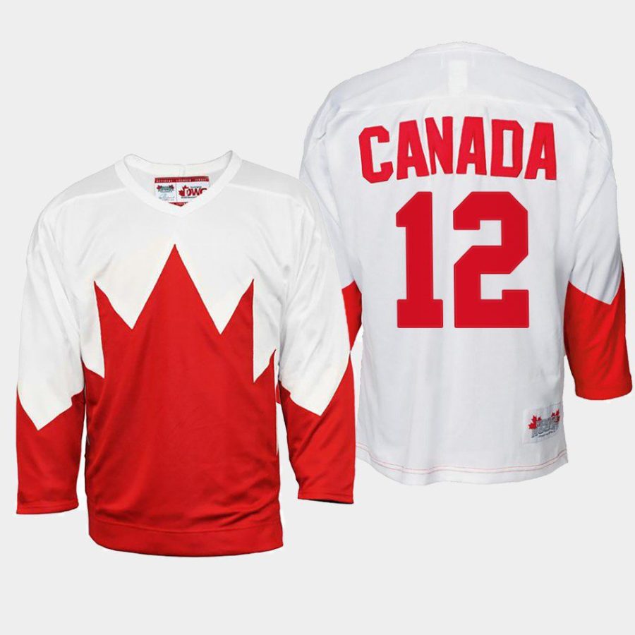 yvan cournoyer canada white 1972 summit series throwback jersey